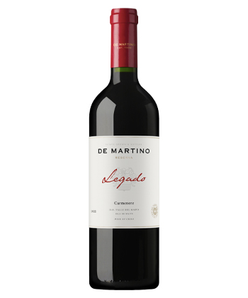 De Martino ‘Legado’ Carménère Reserva 2022 is one of the best Carménères from Chile. 