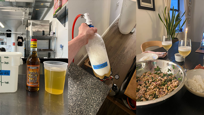 It's exceptionally difficult to craft cocktails that are complex, delicious, and memorable without alcohol, but at Kato, they figured it out. Reuse the technique here!