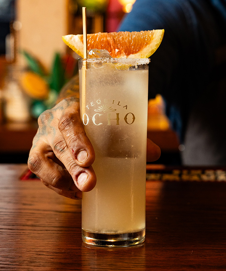 Why Three of Today’s Best Bartenders Choose Tequila Ocho for Their Palomas