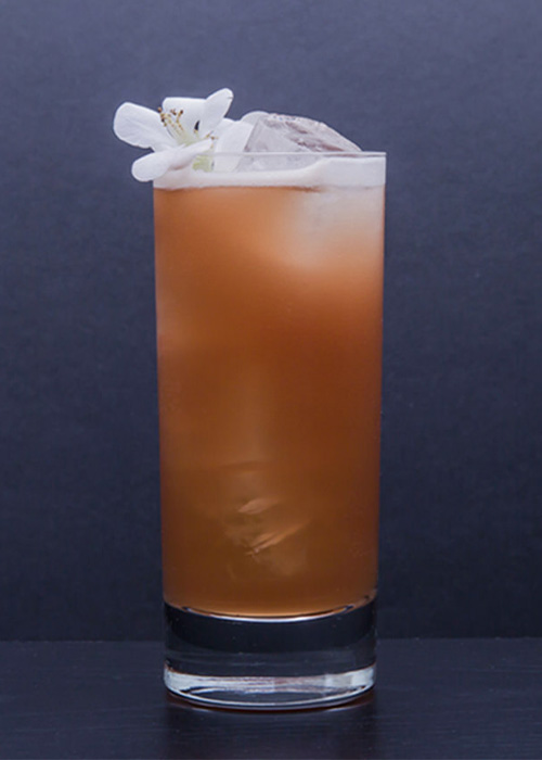 The Singapore Sling is one of the best tropical cocktails to make without rum. 