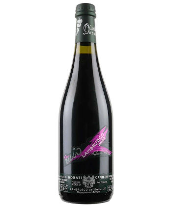 Camillo Donati Lambrusco dell’Emilia 2023 is one of the best summer wines, according to wine pros. 