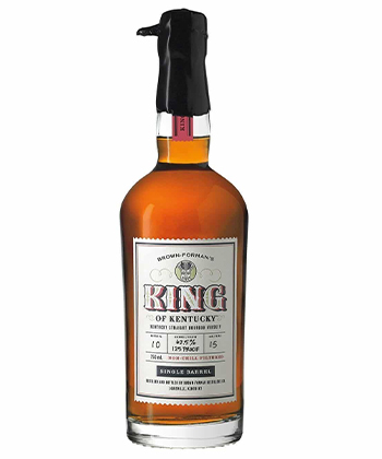 2019 King of Kentucky is one of the best bunker bottles of bourbon, according to bartenders. 