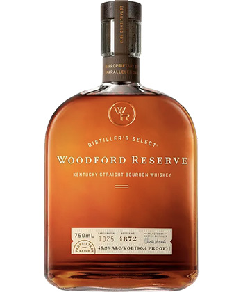 Woodford Reserve is one of the best bunker bottles of bourbon, according to bartenders. 