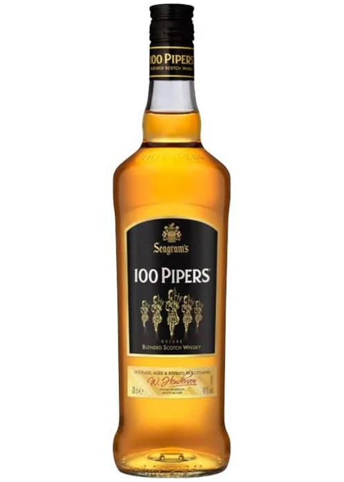 100 Pipers is one of the most popular Scotch brands in the world for 2025.