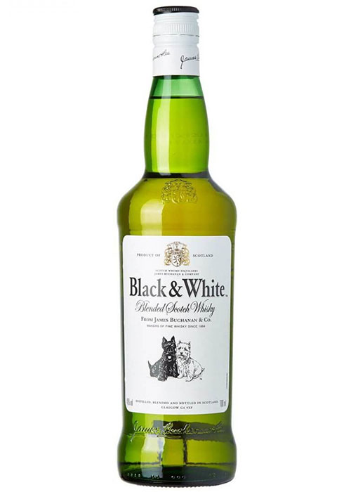 Black & White is one of the most popular Scotch brands in the world for 2025.