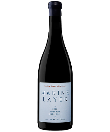 Marine Layer ‘Marine Layer Vineyard’ Pinot Noir 2022 is one of the best Pinot Noirs for 2025. 
