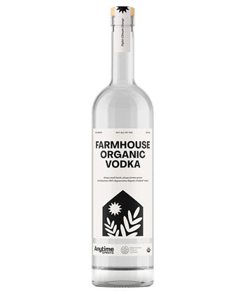 Anytime Spirits Farm House Vodka is one of the best vodkas for 2025. 