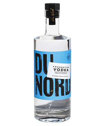 Du Nord Social Spirits Foundation Vodka is one of the best vodkas for 2025. 