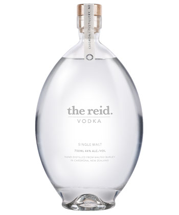 The Reid Single Malt Vodka is one of the best vodkas for 2025. 