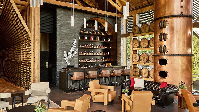 We're entering a new era where distillery tasting rooms are no longer mere sampling spots but destinations for world-class mixed drinks. Wild Turkey Distillery is one of them. 