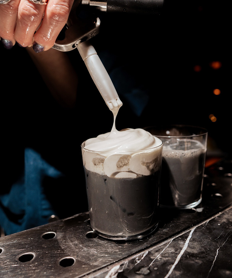At NYC’s Experimental Cocktail Club, a Coffee Cocktail for the Cold Foam Era