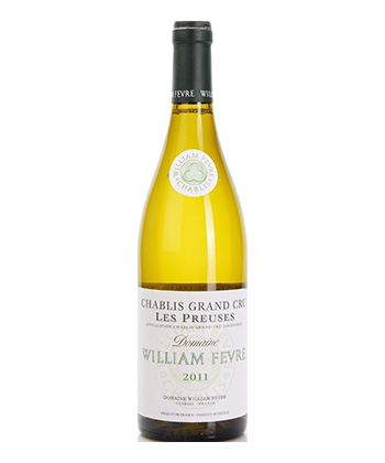 Domaine William Fèvre Chablis Grand Cru ‘Les Preuses’ 2022 is one of the best Chablis. 