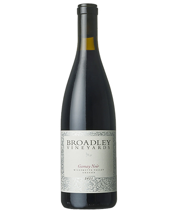 Broadley Vineyards Gamay Noir 2022 is one of the best Gamays from the Willamette Valley. 