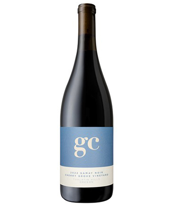 GC Gamay Noir Cherry Grove Vineyard 2022 is one of the best Gamays from the Willamette Valley. 