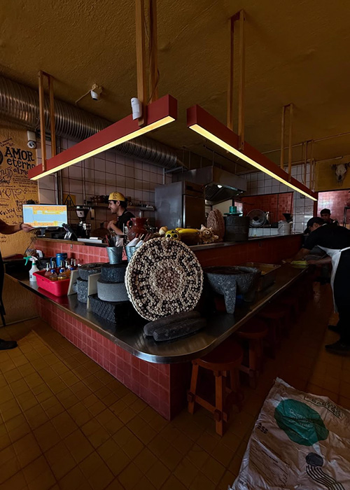 Nejayote Molino is one of the best restaurants in Guadalajara.