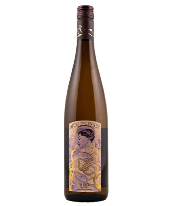 Apollo's Praise Lahoma Vineyard Dry Riesling 2023 is one of the best American wines to drink on July 4th. 