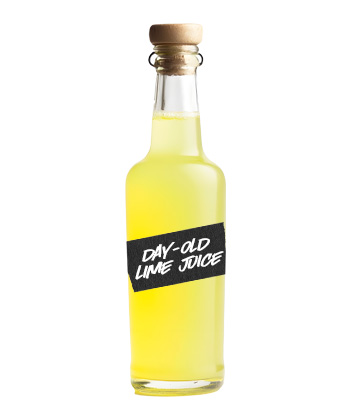 Check out how Day-Old Lime Juice holds up in a cocktail here! 