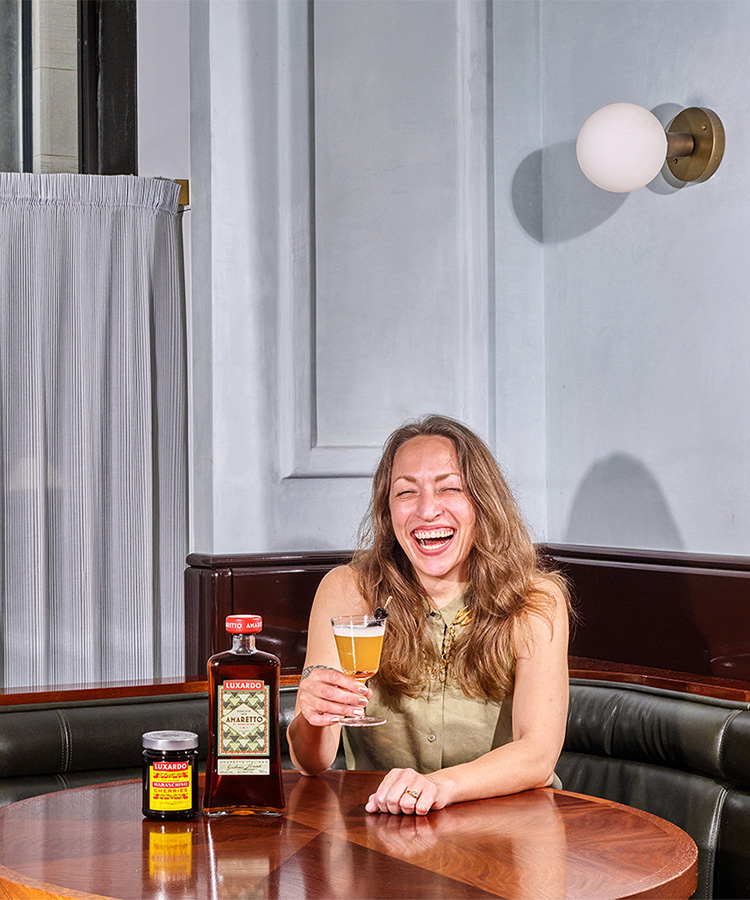 Why Estelle Bossy Loves Luxardo Amaretto For Her Amaretto Sour