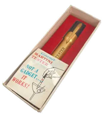 The Gourmet Martini Tester is one of the most absurd drinking accessories ever. 