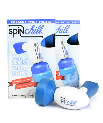 The SpinChill is one of the most absurd drinking accessories ever. 