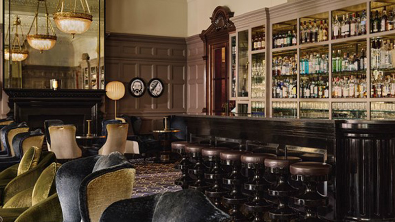 The Connaught Bar, The Connaught in London, United Kingdom is one of the most iconic hotel bars in the world. 