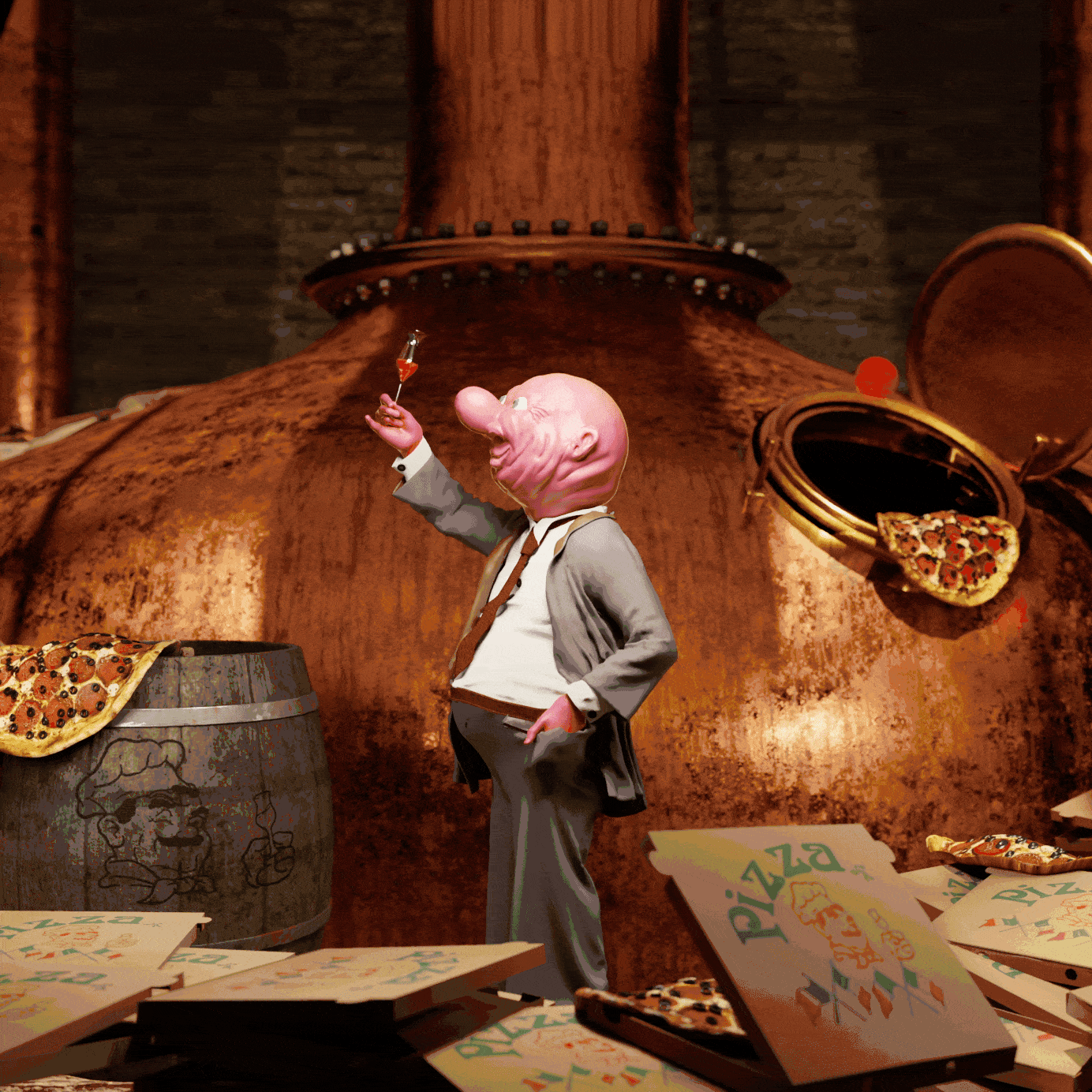 The Continued, Misguided Attempts to Make Pizza-Flavored Booze Happen