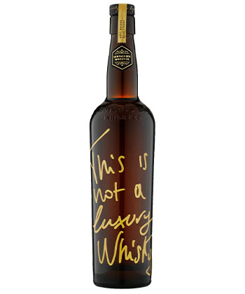 Compass Box This Is Not A Luxury Whisky is one of the most influential Scotches of the past 25 years. 