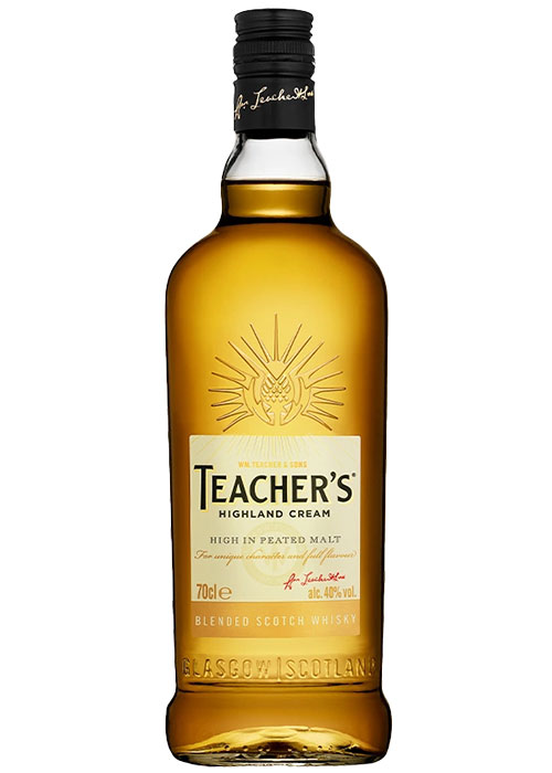 Teacher's Highland Cream is one of the most popular Scotch brands in the world for 2025.