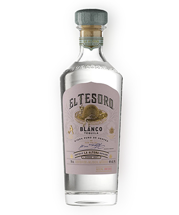 El Tesoro Blanco is one of the best tequilas for under $50, according to bartenders. 