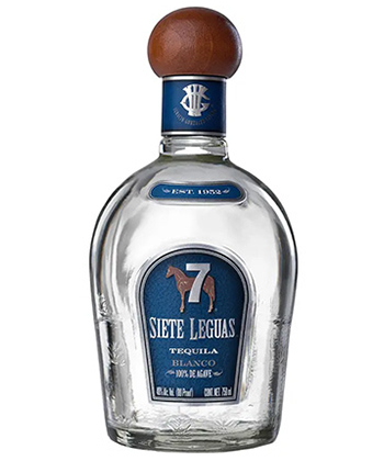 Siete Leguas Blanco is one of the best tequilas for under $50, according to bartenders. 