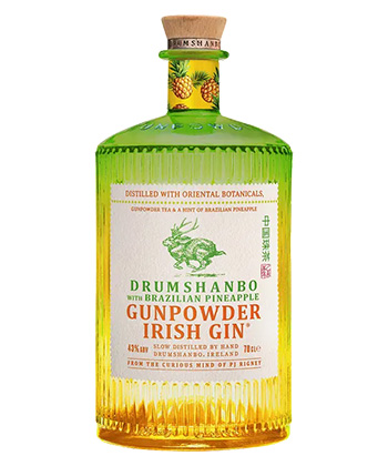 Drumshambo Gunpowder Brazilian Pineapple Gin is one of the best gins for mixing classic cocktails, according to bartenders. 