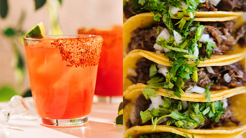 Vampiro and tacos is one of the best cocktail and food pairings, according to bartenders.