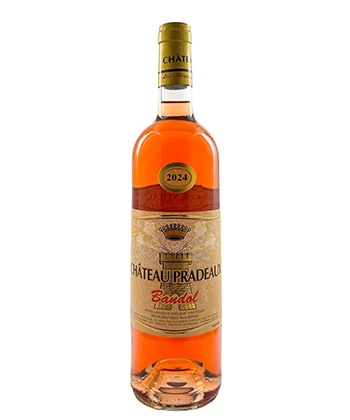 Château Pradeaux Bandol Rosé 2024 is one of the best alternatives to Domaine Tempier, Bandol's Most Prized Rosé