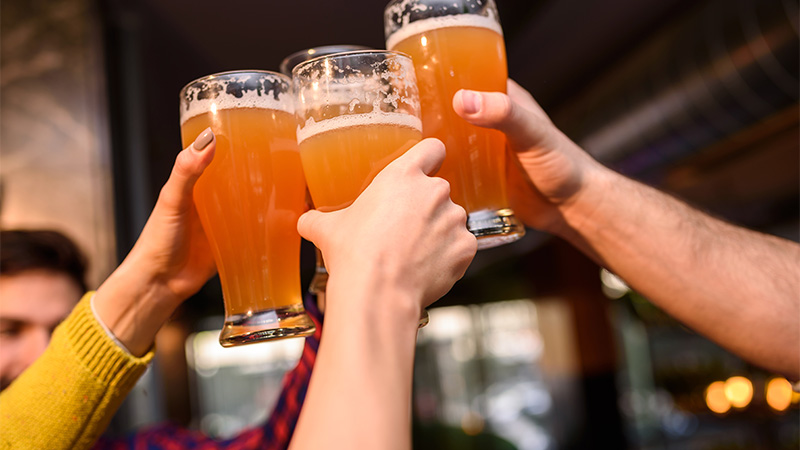 Toasting with beer is frowned upon in Hungary. Check out the rest of the world's most interesting drinking customs here!