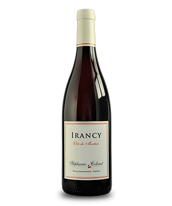 Domaine Stéphanie Colinot Irancy 'Côte du Moutier’ 2022 is one of the best Pinot Noirs from Northern Burgundy. 