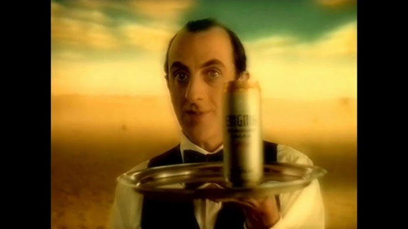 Everyone familiar with Guinness knows the brand for its stouts, but the brand once also produced a canned draught lager named Enigma.