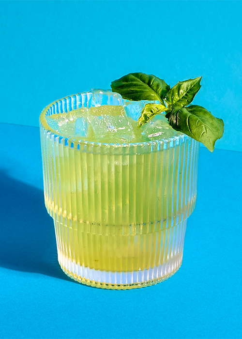 The Gin Basil Smash's Original Name was The Gin Pesto