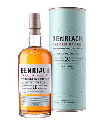 BenRiach The Original Ten is one of the best Scotches under $50, according to bartenders. 