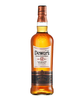 Dewar's 12 is one of the best Scotches under $50, according to bartenders. 