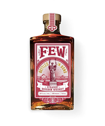 FEW Bottled in Bond Bourbon is one of the best bourbons under $50, according to bartenders. 
