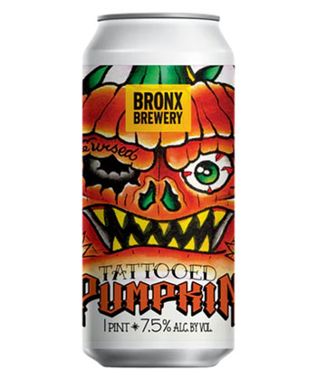 Bronx Brewery Tattooed Pumpkin IPA is one of the best pumpkin beers to drink this year (2025).
