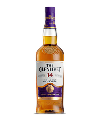 The Glenlivet 14 Year Cognac Cask Selection is one of the best Scotches for 2025. 