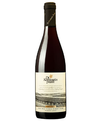 Dr. Konstantin Frank Old Vines Pinot Noir 2022 is one of the best Pinot Noirs from the Finger Lakes. 
