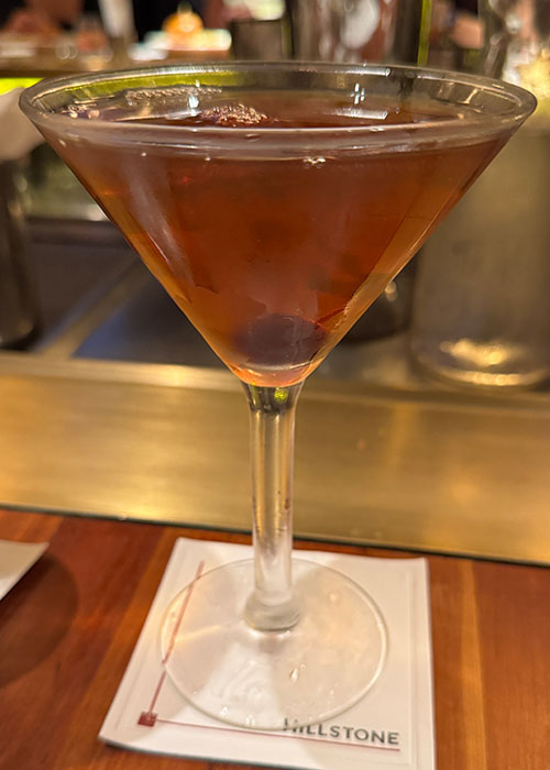 We tried every cocktail on the menu at NYC's Hillstone to see how they stack up. Find out where the Classic Manhattan ranks here! 