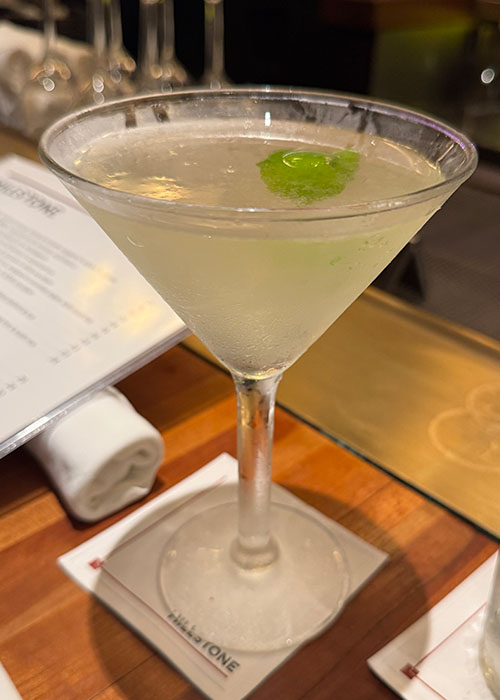 We tried every cocktail on the menu at NYC's Hillstone to see how they stack up. Find out where the Crisp Martini ranks here! 