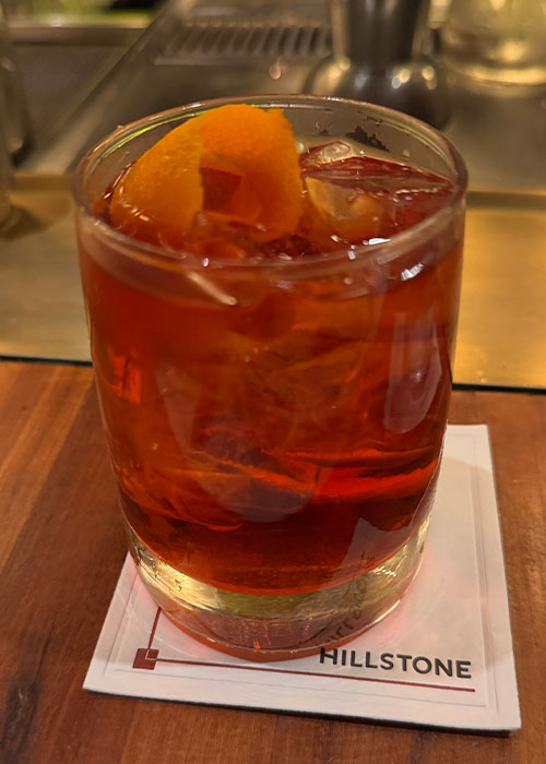 We tried every cocktail on the menu at NYC's Hillstone to see how they stack up. Find out where the Negroni ranks here! 