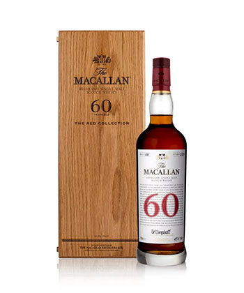 The Macallan ‘The Red Collection’ 60 Year Old is one of the most expensive single malt Scotches. 