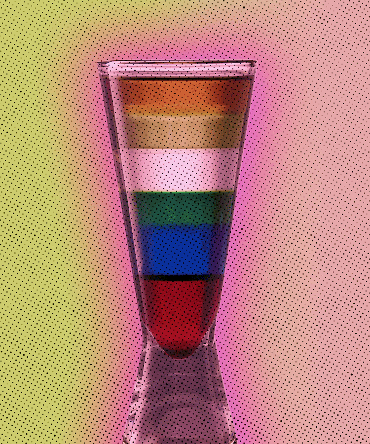 Before Espresso Martinis, Pousse Cafés Dominated After-Dinner Drinking