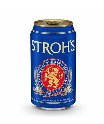 Stroh's is one of the most underrated macro beers, according to brewers. 