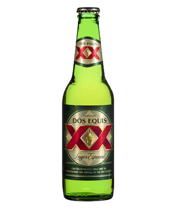 Dos Equis is one of the best guilty pleasure beers, according to brewers.